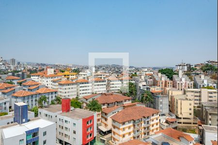 Varanda da Sala de apartamento à venda com 3 quartos, 80m² em Estoril, Belo Horizonte