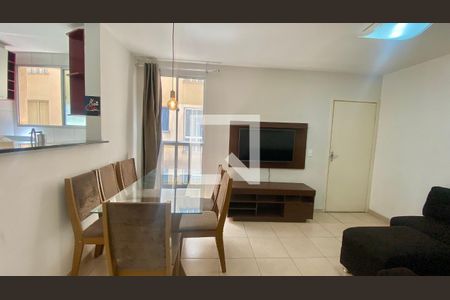 Sala de apartamento para alugar com 2 quartos, 43m² em Salgado Filho, Belo Horizonte