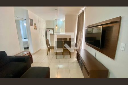 Sala de apartamento para alugar com 2 quartos, 43m² em Salgado Filho, Belo Horizonte