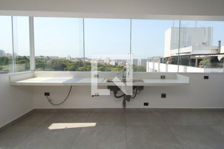 Cozinha de apartamento à venda com 2 quartos, 122m² em Jardim Taquaral, São Paulo