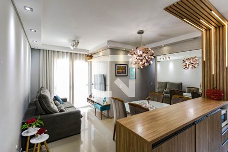 Sala de apartamento para alugar com 2 quartos, 60m² em Villa Di Cesar, Mogi das Cruzes