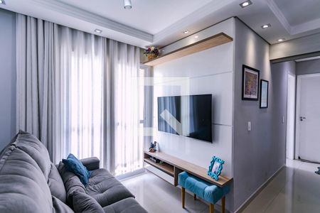 Sala de apartamento para alugar com 2 quartos, 60m² em Villa Di Cesar, Mogi das Cruzes