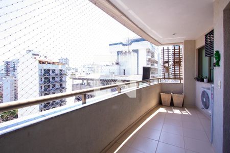 Varanda da Sala de apartamento à venda com 3 quartos, 97m² em Vital Brasil, Niterói