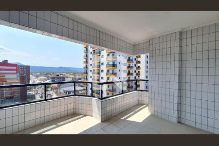 Varanda da sala de apartamento para alugar com 4 quartos, 194m² em Tupi, Praia Grande