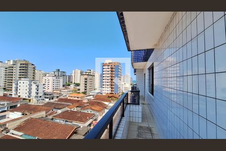 Varanda da sala de apartamento para alugar com 4 quartos, 194m² em Tupi, Praia Grande