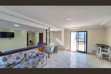 Sala de apartamento à venda com 4 quartos, 194m² em Tupi, Praia Grande