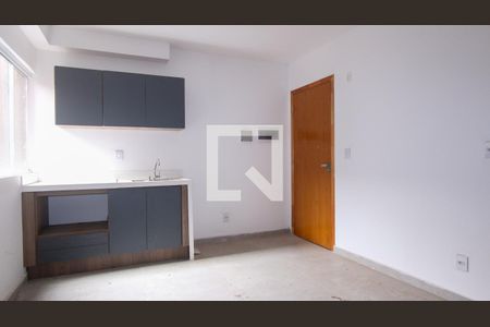 Sala/Cozinha de apartamento para alugar com 2 quartos, 47m² em Chácara Mafalda, São Paulo