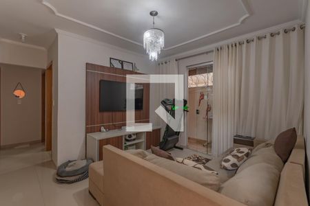 Sala de apartamento à venda com 3 quartos, 118m² em Letícia, Belo Horizonte