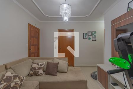 Sala de apartamento à venda com 3 quartos, 118m² em Letícia, Belo Horizonte