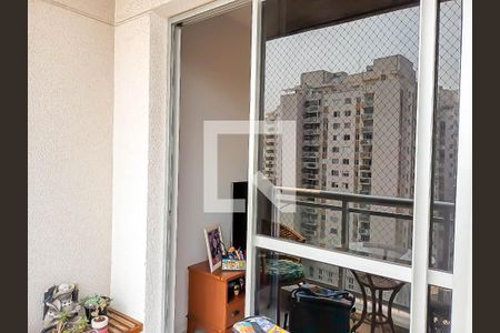 Varanda da Sala de apartamento à venda com 2 quartos, 52m² em Todos Os Santos, Rio de Janeiro