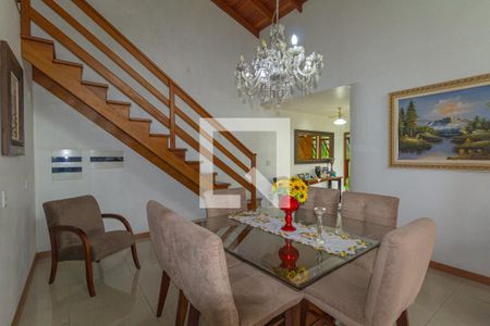 Sala de Jantar de casa à venda com 4 quartos, 476m² em Nossa Senhora das Graças, Canoas