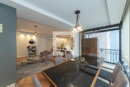 Varanda de apartamento à venda com 3 quartos, 126m² em Brooklin Paulista, São Paulo