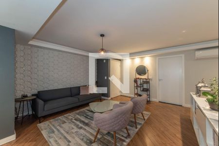 Sala de apartamento à venda com 3 quartos, 126m² em Brooklin Paulista, São Paulo