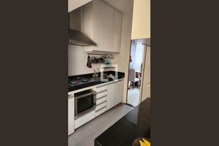 Cozinha de apartamento à venda com 2 quartos, 65m² em Santo Antônio, Belo Horizonte