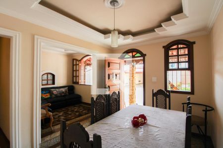 Sala de Jantar de casa à venda com 4 quartos, 130m² em Vila Jardim Leblon, Belo Horizonte