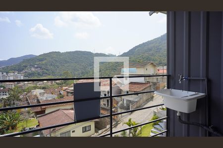 Varanda e Área de Serviço de casa para alugar com 1 quarto, 19m² em Saco Grande, Florianópolis