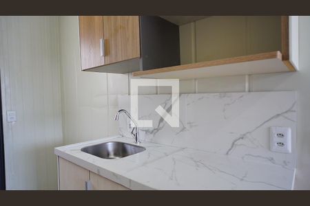 Cozinha de casa para alugar com 1 quarto, 19m² em Saco Grande, Florianópolis