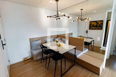 Detalhe Sala de apartamento para alugar com 2 quartos, 50m² em Vila Andrade, São Paulo