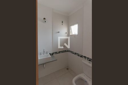 Banheiro da Suíte 1 de casa de condomínio à venda com 2 quartos, 74m² em Vila Aurocan, Campinas