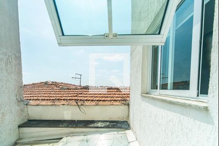 Vista da Sala de apartamento à venda com 2 quartos, 100m² em Vila Helena, Santo André