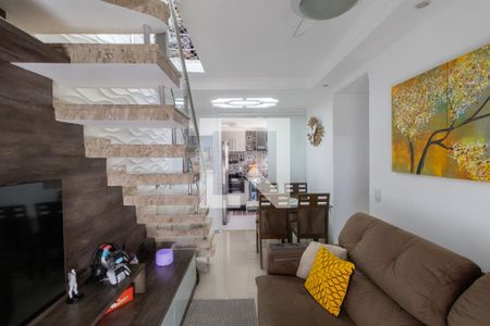 Sala de apartamento à venda com 3 quartos, 93m² em Colônia (zona Leste), São Paulo