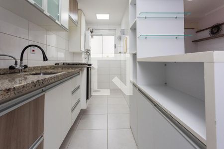 Cozinha de apartamento para alugar com 3 quartos, 72m² em Jardim Carvalho, Porto Alegre