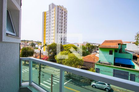 Varanda do quarto 1 de apartamento para alugar com 3 quartos, 156m² em Vila Pires, Santo André