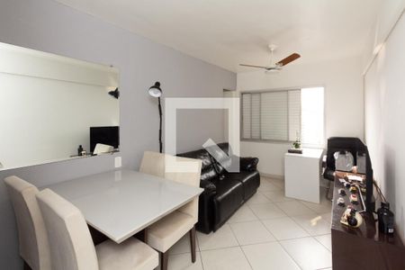 Sala de apartamento à venda com 1 quarto, 35m² em Indianópolis, São Paulo