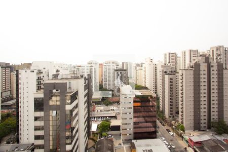 Vista de apartamento à venda com 1 quarto, 35m² em Indianópolis, São Paulo