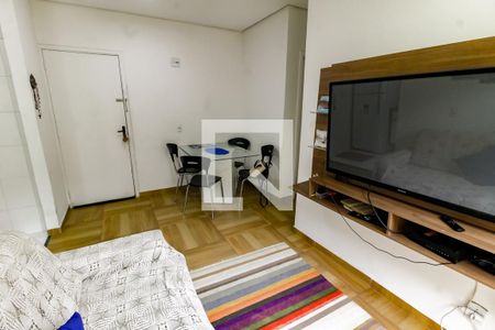 Sala de apartamento à venda com 2 quartos, 49m² em Jardim Henriqueta, Taboão da Serra