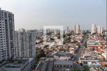 Vista da sala de kitnet/studio para alugar com 1 quarto, 28m² em Vila Dom Pedro I, São Paulo