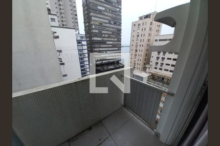 Varanda de apartamento para alugar com 1 quarto, 30m² em Itararé, São Vicente