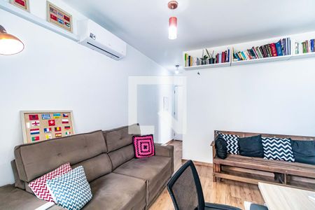 Sala de apartamento à venda com 2 quartos, 47m² em Vila Gomes, São Paulo