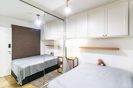 Quarto 01 de apartamento à venda com 2 quartos, 47m² em Vila Gomes, São Paulo