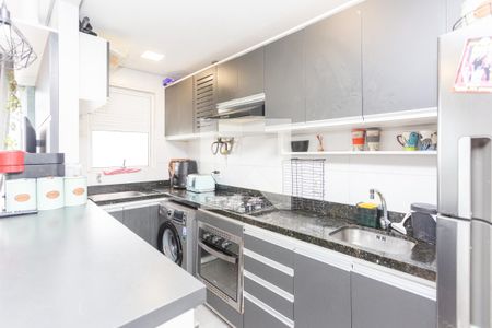 Cozinha de apartamento à venda com 2 quartos, 48m² em Jardim Leopoldina, Porto Alegre