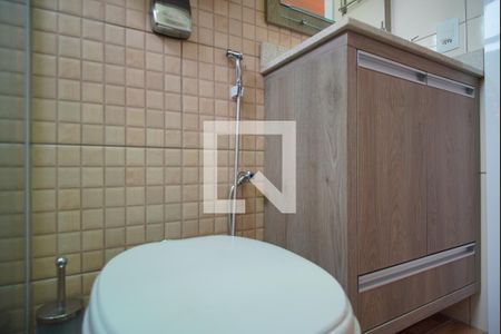 Banheiro Corredor de apartamento para alugar com 1 quarto, 44m² em Cristo Redentor, Porto Alegre