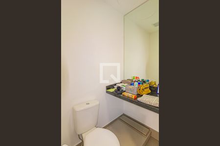 Banheiro de kitnet/studio para alugar com 1 quarto, 40m² em Marechal Rondon, Canoas