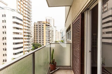 Quarto da Suíte - Varanda de apartamento à venda com 2 quartos, 102m² em Santa Cecília, São Paulo