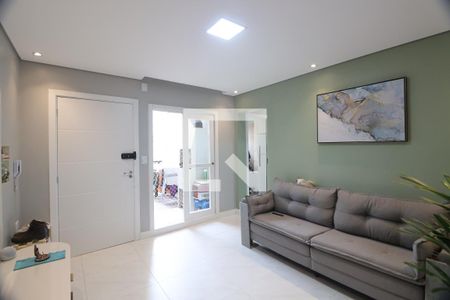 Sala de casa de condomínio à venda com 2 quartos, 79m² em Fátima, Canoas