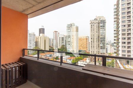 Varanda de kitnet/studio para alugar com 1 quarto, 26m² em Perdizes, São Paulo