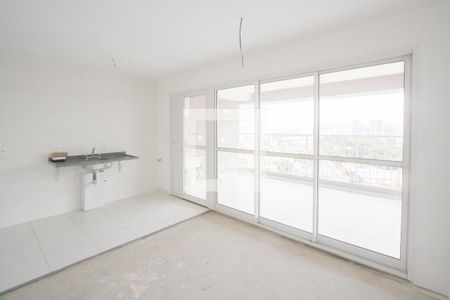 Sala de apartamento à venda com 3 quartos, 80m² em Santo Amaro, São Paulo