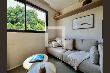 Sala de apartamento para alugar com 1 quarto, 28m² em Chácara Santo Antônio (zona Sul), São Paulo