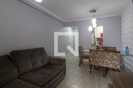 Sala de apartamento à venda com 3 quartos, 70m² em Vila Caraguatá, São Paulo