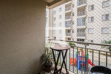 Varanda de apartamento à venda com 3 quartos, 70m² em Vila Caraguatá, São Paulo