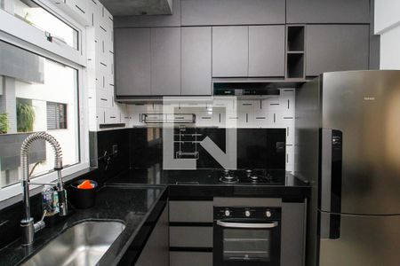 Cozinha de apartamento à venda com 2 quartos, 62m² em Carmo, Belo Horizonte