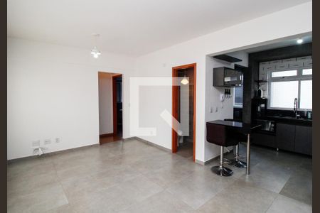 Sala de apartamento à venda com 2 quartos, 62m² em Carmo, Belo Horizonte