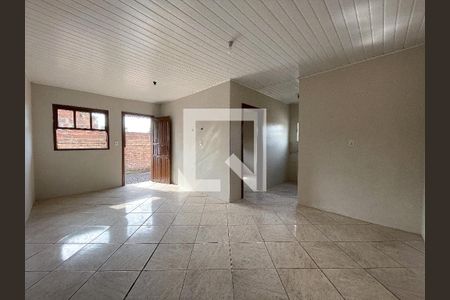 Sala de casa de condomínio para alugar com 1 quarto, 48m² em Campina, São Leopoldo