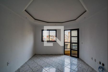 Sala de apartamento para alugar com 3 quartos, 96m² em Vila Junqueira, Santo André