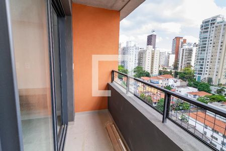 Varanda de kitnet/studio à venda com 1 quarto, 30m² em Perdizes, São Paulo