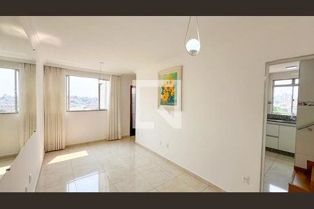 Sala de apartamento à venda com 2 quartos, 95m² em São Joaquim, Contagem